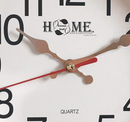 8.9-inch round copper wall clock with silent movement and modern design on a white background.