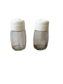 Glass Salt and Pepper Shaker Set