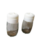 Glass Salt and Pepper Shaker Set