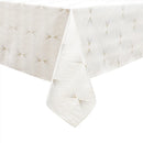 60"x108" Tablecloth- Velvet, Gold Infinity 