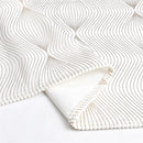 60"x108" Tablecloth- Velvet, Gold Infinity 