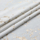 Majestic Giftware Velvet Tablecloths for Rectangle Tables - 60" X 90" Glacier Gold Print Hem Stitch Dining Table Cover