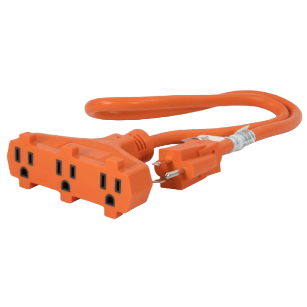 Bright Way T-Tap 3' 12 Gauge 15A 125V