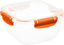 48oz Square Container Orange Seal