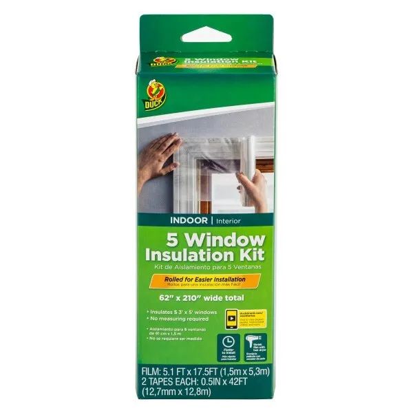 Window Seal Shrink Kit Covers 62" X 210"