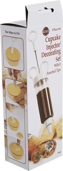 Norpro Cupcake Injector/Decorating Icing Set, 9-Piece Set