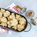 Nordic Ware Holiday Cast Cookie Stamps, 3-inch rounds, Silver