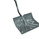 Howard Berger snow shovel with a wide 18-inch blade and tall 14-inch scoop on a white background.
