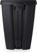 Umbra 084200-047 Brim Step On Trash Can, Black, 13 Gallon