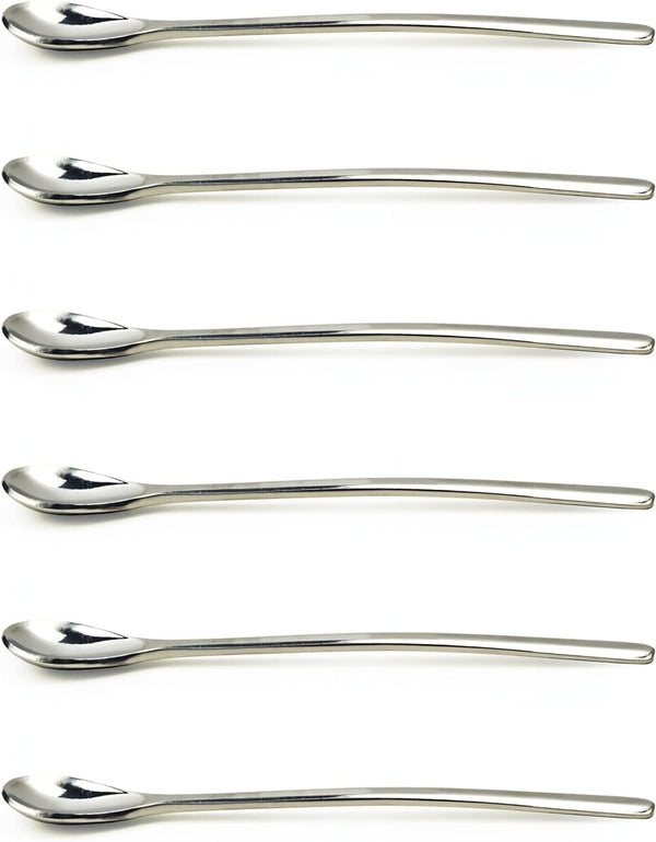 RSVP tiny Salt Condiment Spoon, 6 pc set