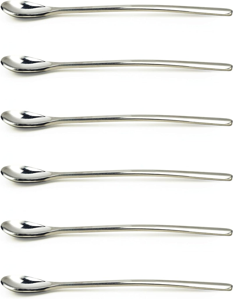 RSVP tiny Salt Condiment Spoon, 6 pc set