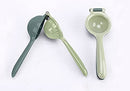 Uniware Stainless Steel Lemon Press Light Green