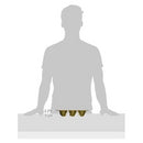 size comparison for Toffee-colored Nordic Ware Beehive Cake Pan with detailed beehive-shaped cavities, displayed on a white background.