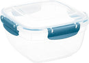 48oz Square Container Blue Seal