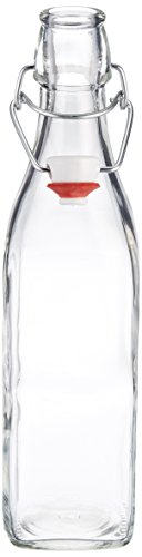 17oz Clear Glass Swing Bottle
