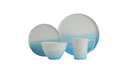 16pc Fine Porcelain Sky Blue Dinnerware Set