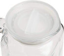 Bormioli Rocco Glass Frigoverre Jug with Airtight Lid 33.75oz, Set of 1, Frosted