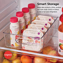 Copco Mini Large Storage Bin, 11.5 x 8.5 x 3.5 Inch, Clear