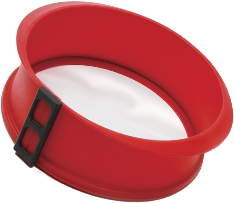 Norpro Silicone Springform Pan with Glass Base, 9in/23cm, As Shown