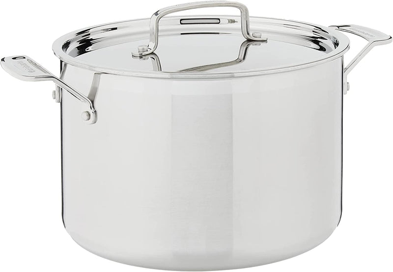 Cuisinart MCP66-24N MultiClad Pro Triple Ply 8-Quart Skillet, Stockpot w/Cover