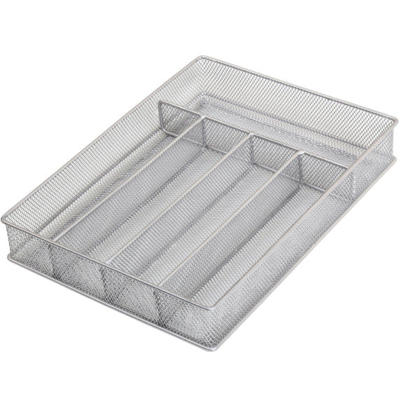 Cutlery Tray Mesh Small Silver