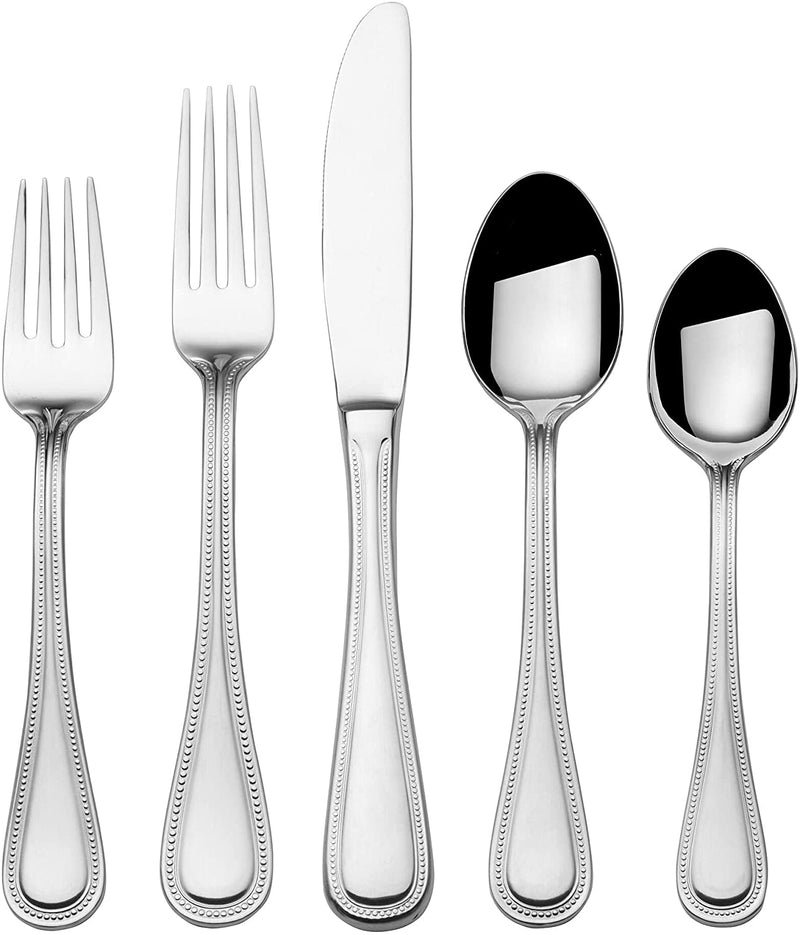 Vikko - Crown Gems Flatware Set - Silver