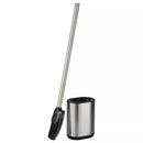 Oval Silicon Toilet Brush Holder Stainless Steel