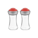 Trudeau - Glass, Salt & Pepper Set, Top Blue