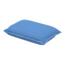 Superio 2 Pack Microfiber Dish Scrubbing Sponge, Blue