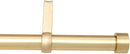 Umbra 245973-104-REM Cappa Curtain Rod, Includes 2 Matching Finials, Brackets & Hardware, 36 to 66-inches, Brass