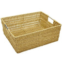Rattan Shelf Tote Natural 15" X 13" X 5"