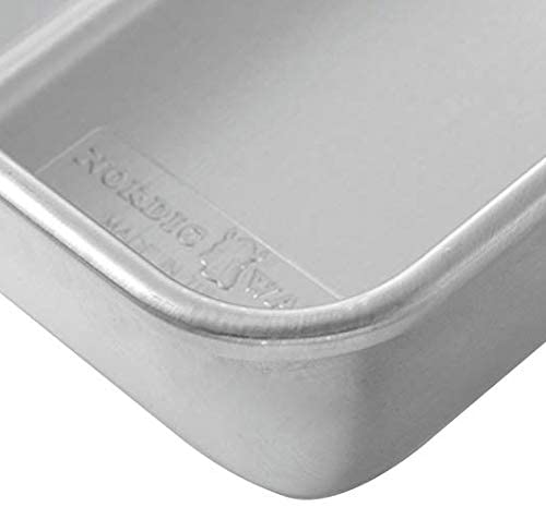 Nordic Ware Natural Aluminum Commercial Loaf Pan, 1.5 Pound