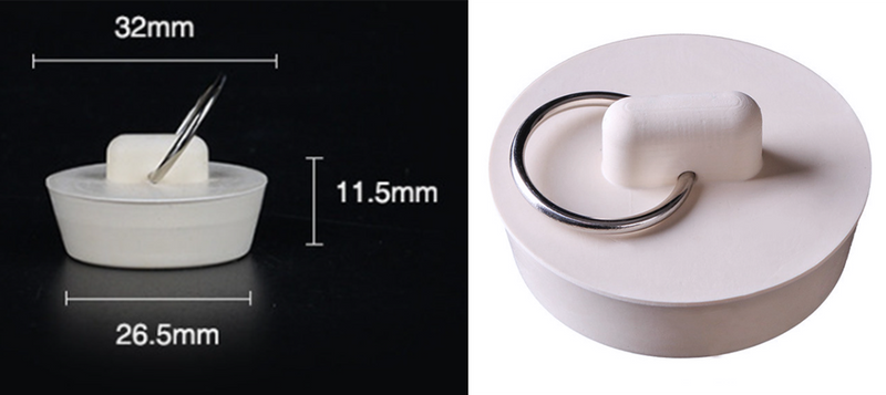 1-1/8" to 1-1/4"Rubber Sink Stopper/Bath Tub Plug