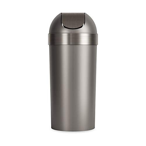 Umbra Venti Swing-Top 16.5-Gallon Kitchen Trash Large, 35-inch, Can for Indoor, Outdoor