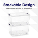 Superio Lid Storage Container, Clear