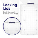 Superio Lid Storage Container, Clear