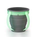 Collapsible Space Saving, Glow in the Dark Plastic Wash Set