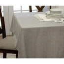 Silver 70" X 108" Waterproof Wrinkle Proof Tablecloth