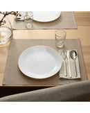 10.5-inch Classic White Dinner Plate. Elegant and durable design, perfect for restaurants, catering, and special events.