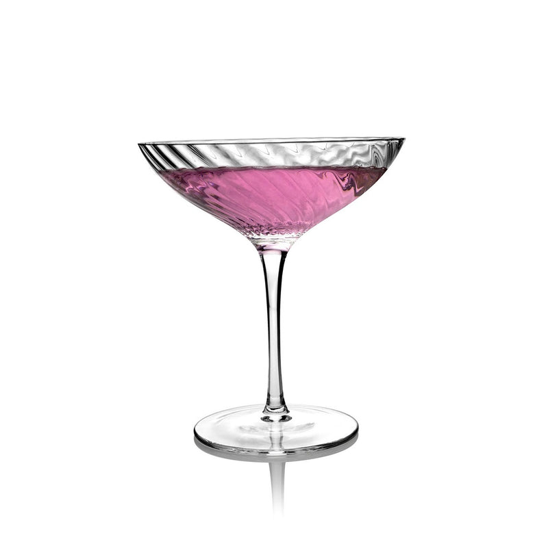 Godinger Cocktail Glasses, Infinity Collection Set of 4