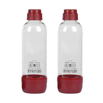 Carbonation Bottle 2pk Plastic