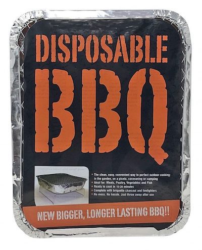 Small Disposable BBQ Grill 9X12