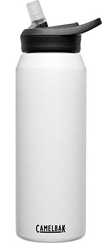 CamelBak Eddy+ Vacuum Stainless Insulated Water Bottle, 32 oz, White