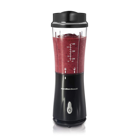 Single Serve Blender With Travel Lid Black