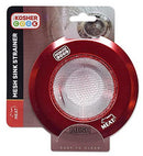 Mesh Sink Strainer, Red
