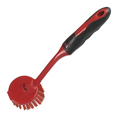 Long Handle Brush Red