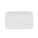 White rectangular 13x13 porcelain serving platter by Godinger displayed on a white background.
