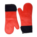Silicone 2 Gloves W/Trivet Set Long