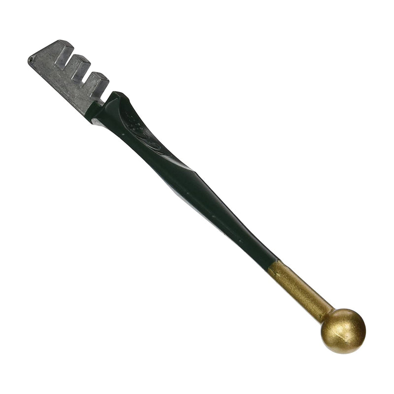 Glass Cutter With Steel Wheel and Gold Tip