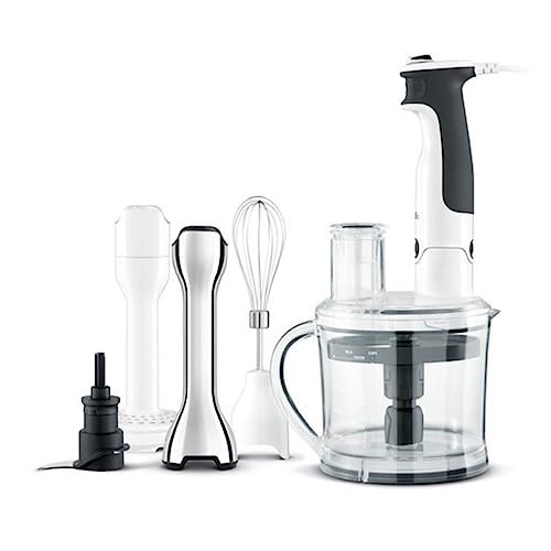 Breville BSB530XL the All In One Immersion Blender, Stainless Steel, Graphite & Silver